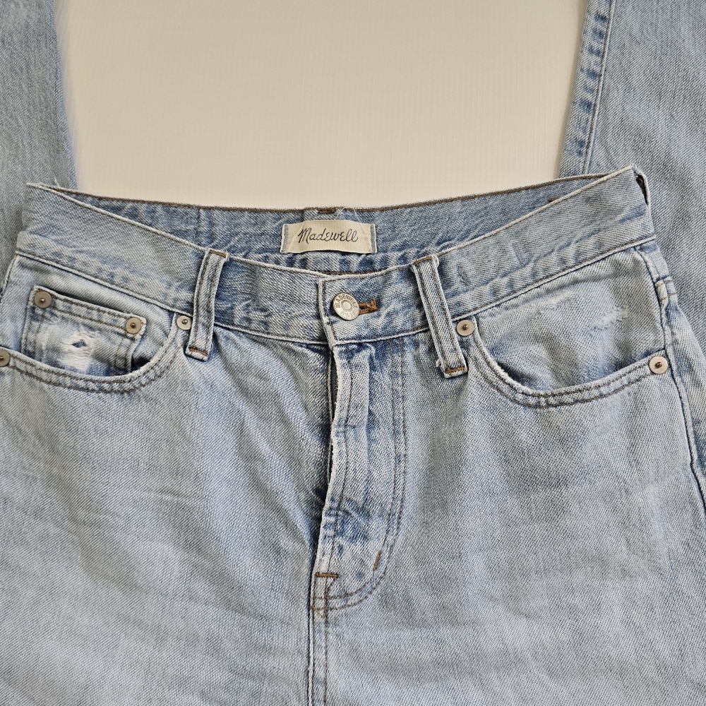 Madewell | The Perfect Summer Jean, Light Wash, Size 26 - Picture 4 of 10